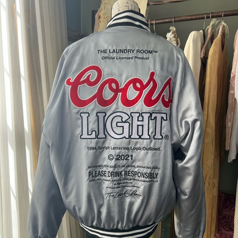 Coors Light Varsity Jacket Size Medium